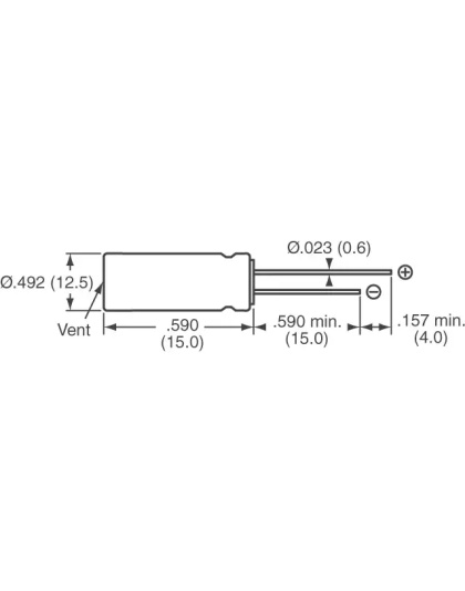 6.3V, 1800uF Radial KY Capacitor 12.5x15mm by United Chemi-Con (200-6006)