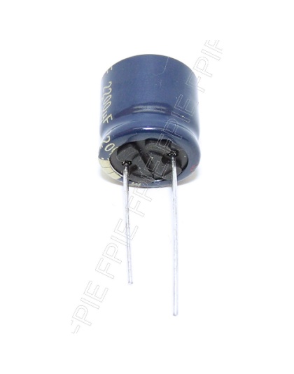 6.3V, 2200uF Radial FC Capacitor 7.50x16mm by Panasonic (200-6987)