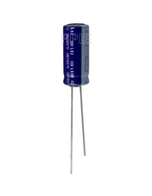 10V, 1000uF Radial LXZ Capacitor 8x20mm by United Chemi-Con (200-6035)