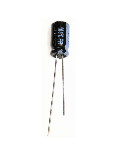 10V, 270uF Radial FR 6.30x12.70mm Capacitor by Panasonic (200-6928)