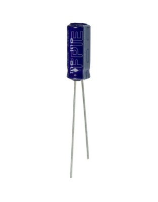 16V, 220uF Radial LXZ Capacitor 6.3x16.50mm by United Chemi-Con (200-6071)