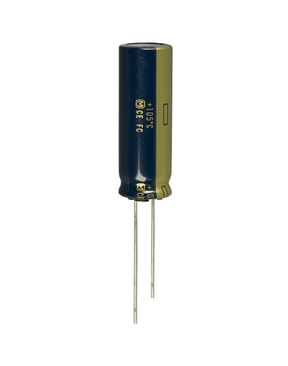 25V, 2200uF Radial FC Capacitor 12.5x35mm by Panasonic (200-5434)