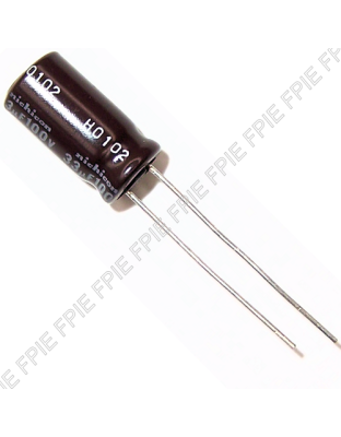 100V, 33uF Radial Capacitor 15.75x8.13mm by Nichicon (200-7289)