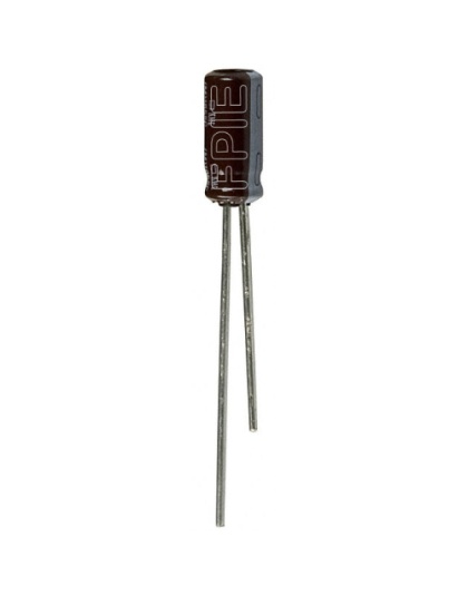 50V, 0.10uF Radial KMG Capacitor 5x11mm by United Chemi-Con (E-617)