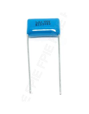 150VDC, +/-5% Metal Polyester Film Capacitor by Tecate Industries (EMD100W10J00E-6A115A)