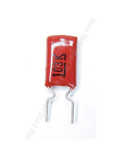 100V, 0.01uF Mylar Capacitor (206-7273)