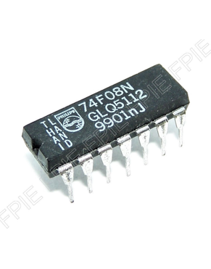 Quad 2-Input AND Gate by Philips (74F08N)