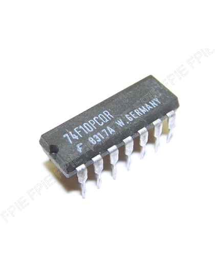 3-Ch, 3-Input NAND Gate by Fairchild Semiconductor (74F10PCQR)