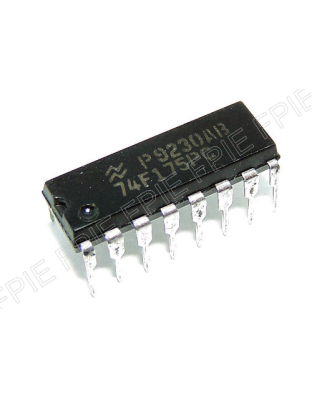 Flip-Flop D-Type Sngl 4-Bit IC 16 DIP by National Semiconductor (74F175PC)