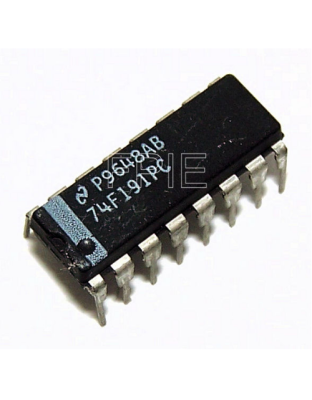 Binary Counter with Preset and Ripple Clock by National Semiconductor (74F191PC)