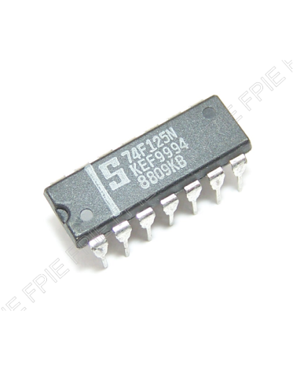 3-State Quad 1-of-2 Data Selector/Multiplexer by Signetics (74F257N)