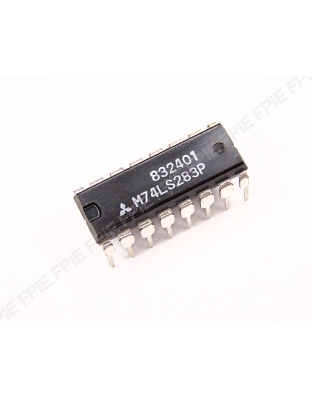 4-Bit Binary Full Adder by Mitsubishi Electric (M74LS283P)