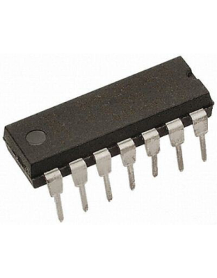 2-Input Quad Exclusive-OR Gates by Signetics (74F86N)