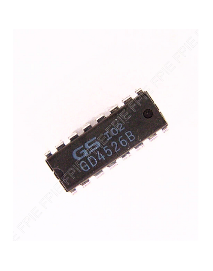 Prog 4-bit BCD/Binary Down Counter by Goldstar (GD4526B)