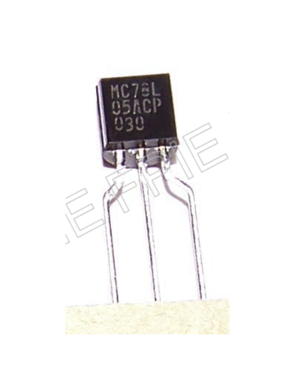 +5VDC, 100mA Positive Voltage Regulator by Motorola (MC78L05ACP-1)