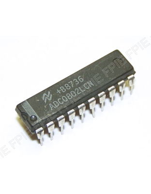 8-bit uP Compatible A/D Converters by National Semiconductor (ADC0802LCN)